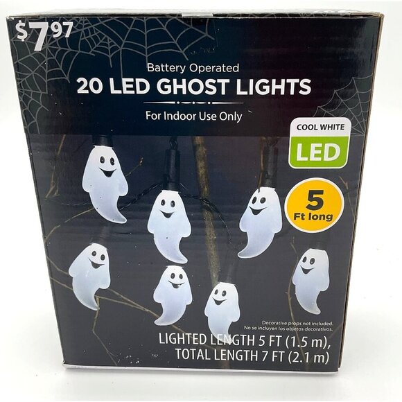 Halloween Ghost Themed Junk Drawer Lot of Five Items - Picture 4 of 8